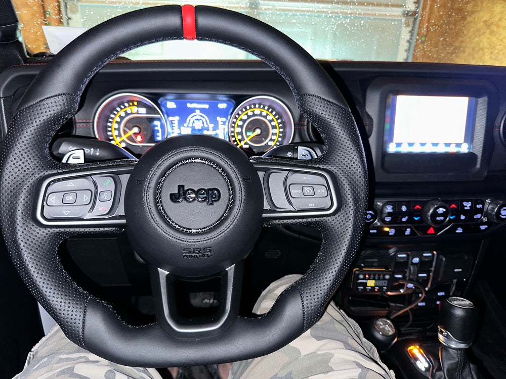 Custom steering wheel build