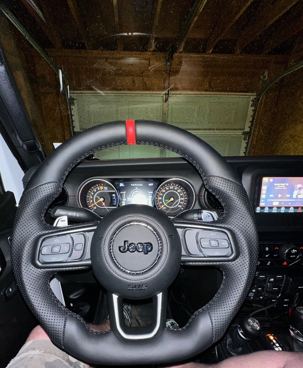 Custom steering wheel build
