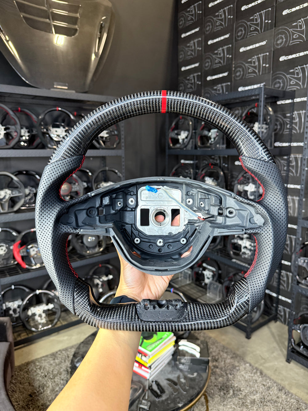 Custom steering wheel build