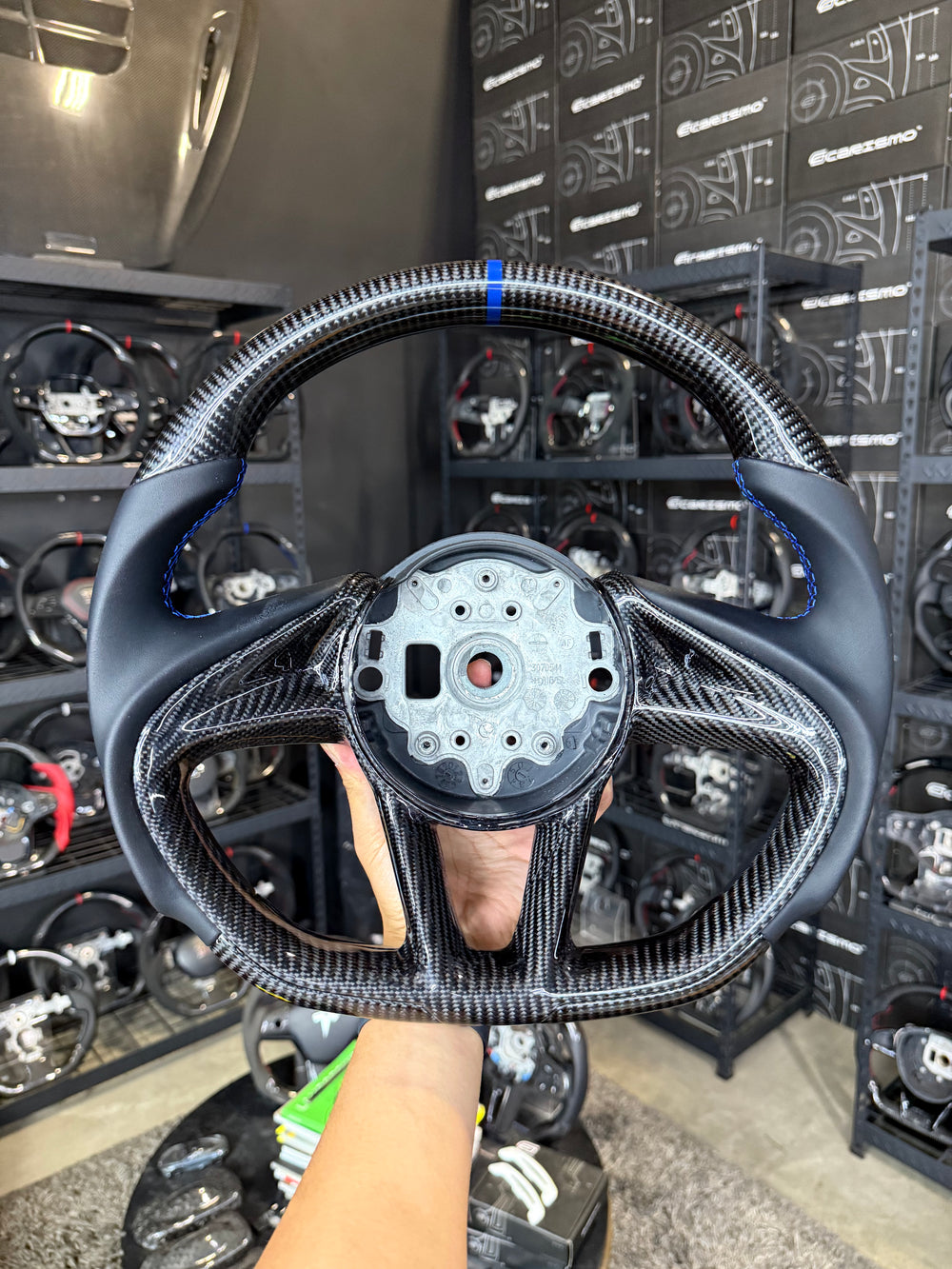 Custom steering wheel build
