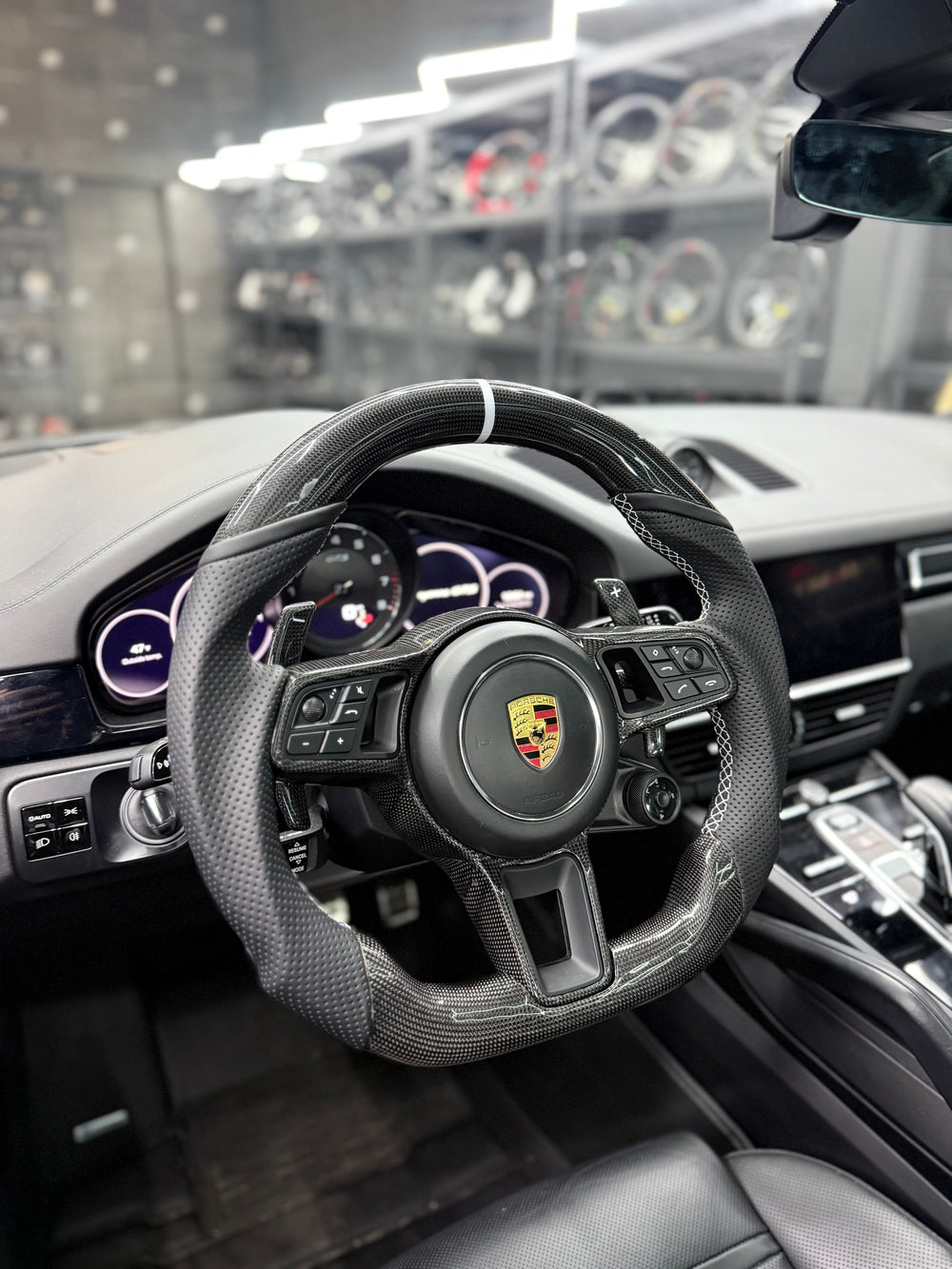 Custom steering wheel build
