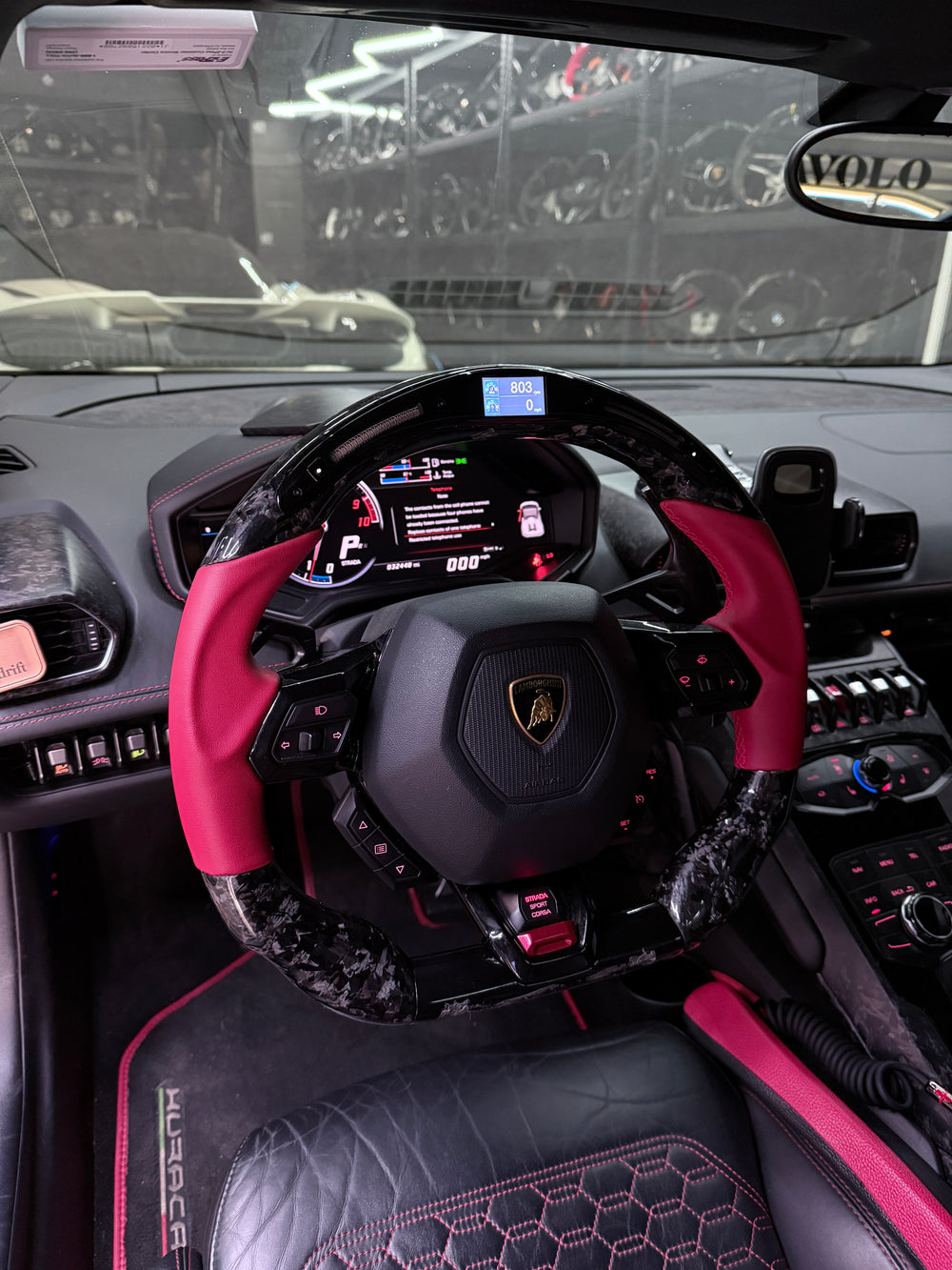 Custom steering wheel build