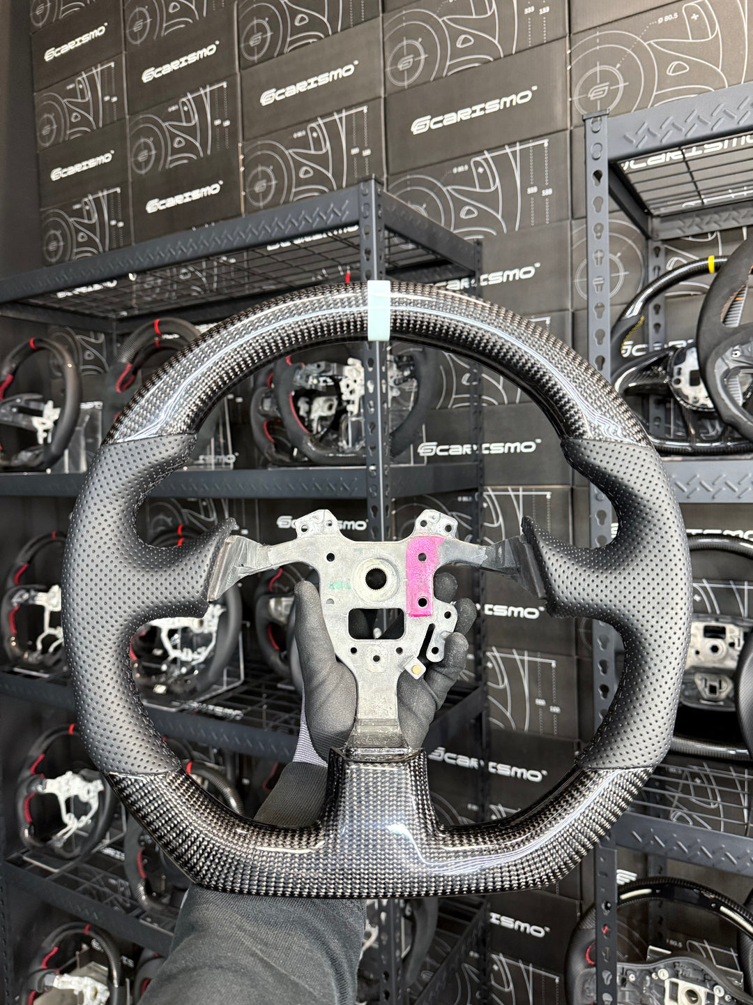 [Media/Test] Honda S2000 - Sport - Gloss Carbon - Perforated Leather - Black Stitching - Light Blue Stripe