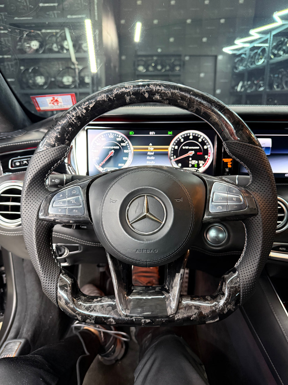Custom steering wheel build