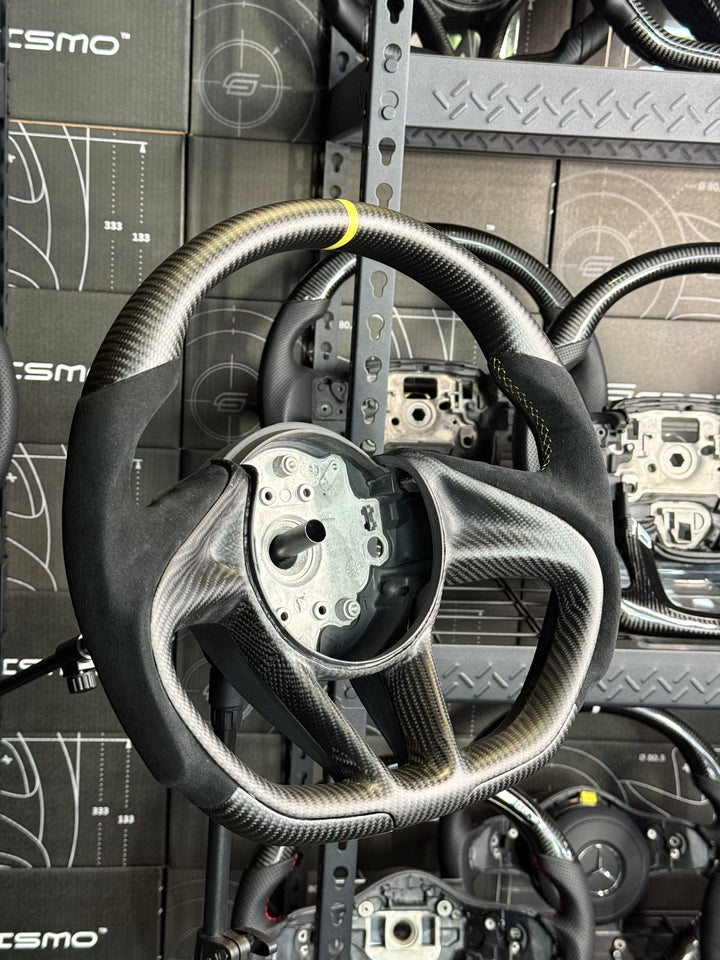 [Media/Test] McLaren Super Sport - Sport - Matte Carbon - Alcantara - Yellow Stitching - Yellow Stripe