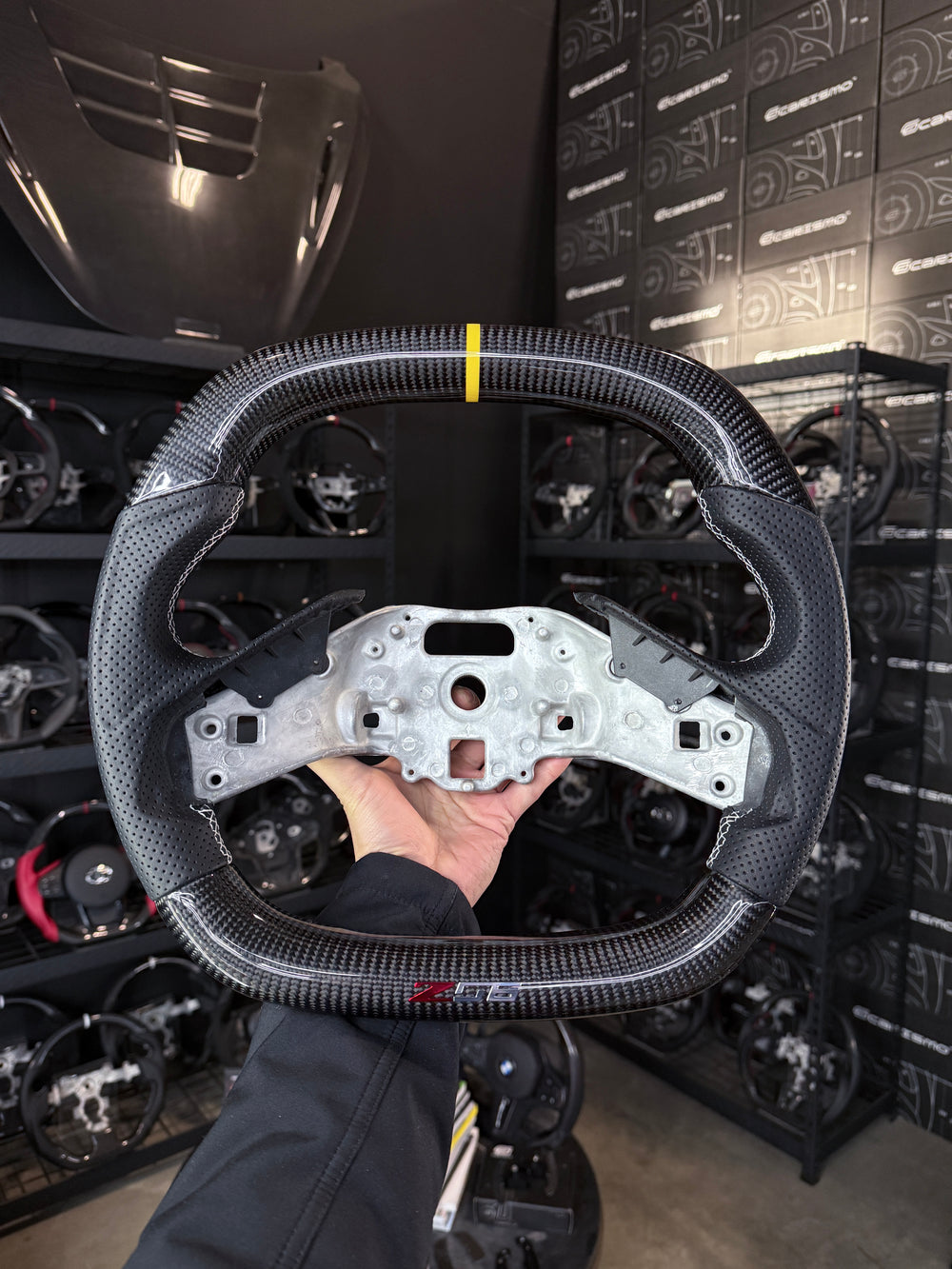 Custom steering wheel build