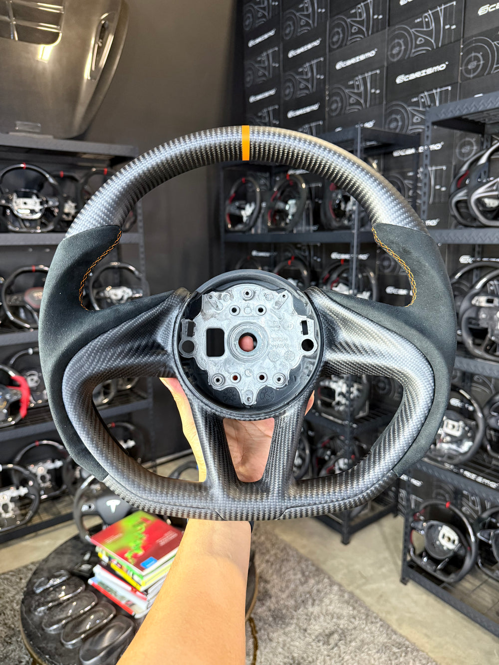 Custom steering wheel build