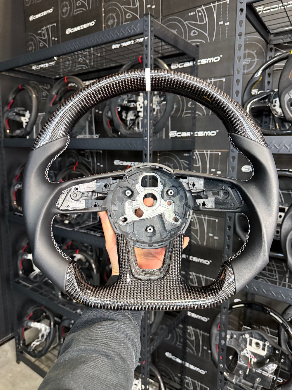Custom steering wheel build