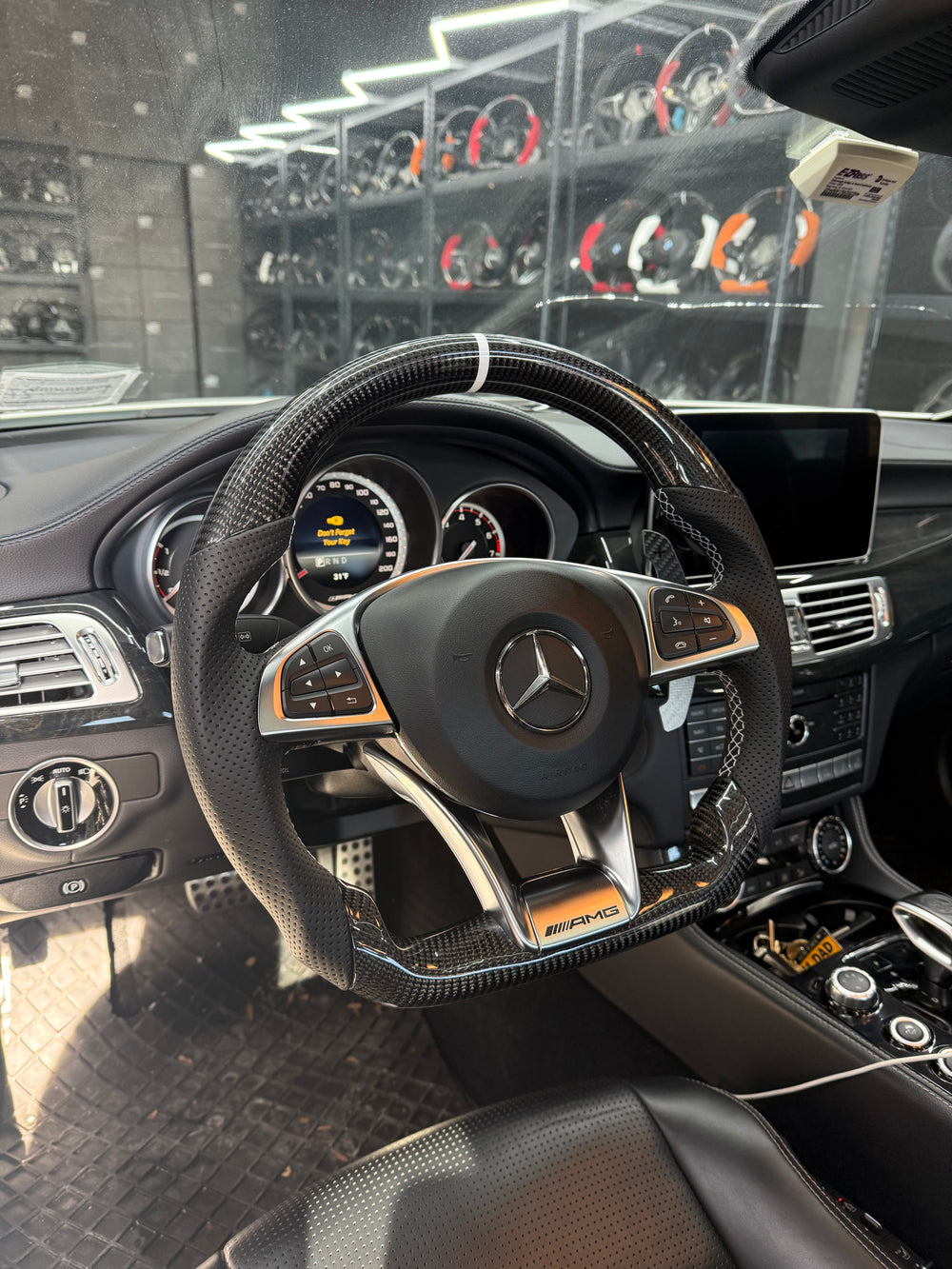 Custom steering wheel build