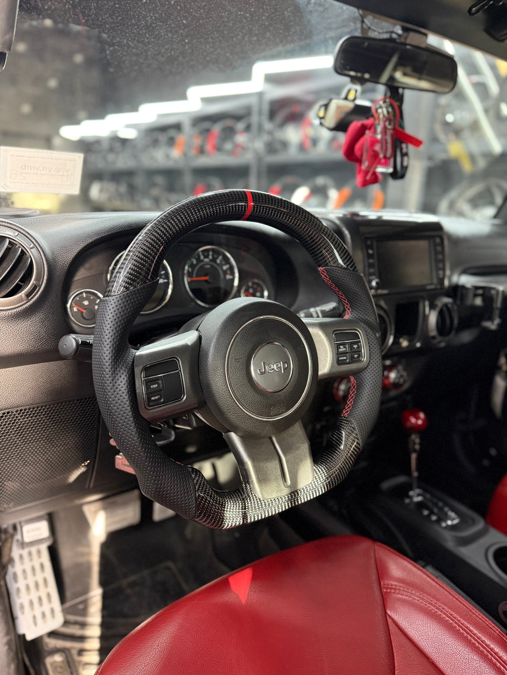 Custom steering wheel build