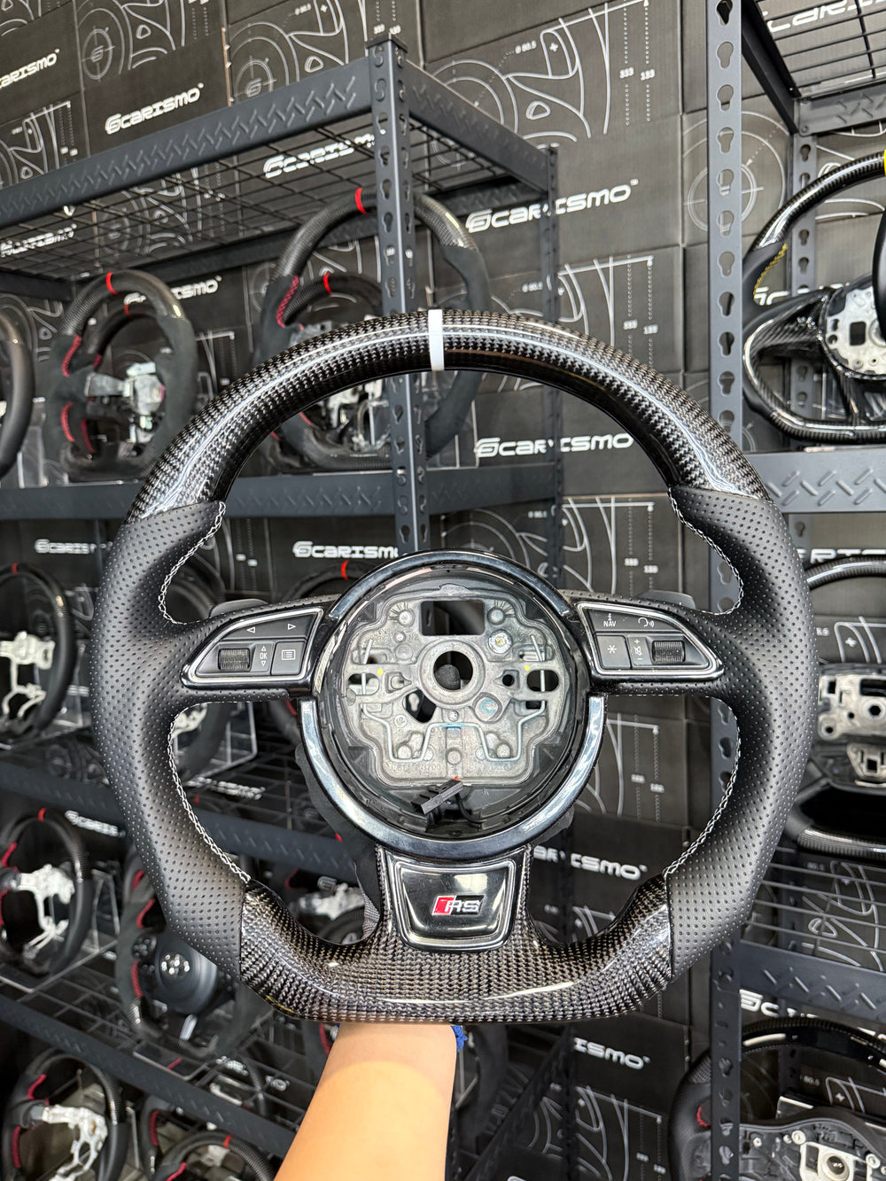 Custom steering wheel build