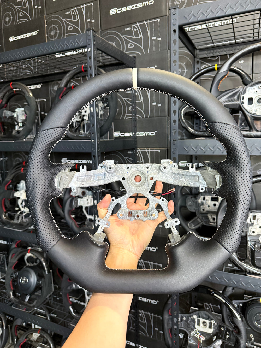 Custom steering wheel build