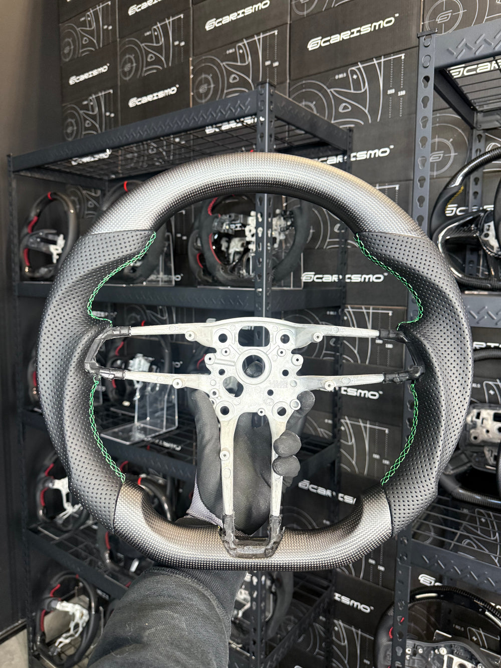 Custom steering wheel build