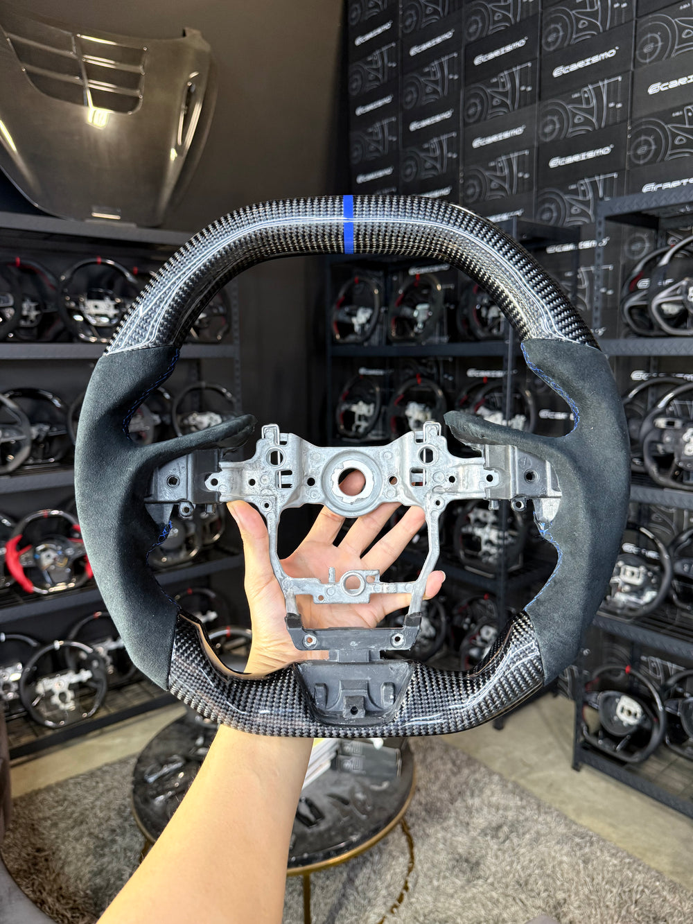 Custom steering wheel build