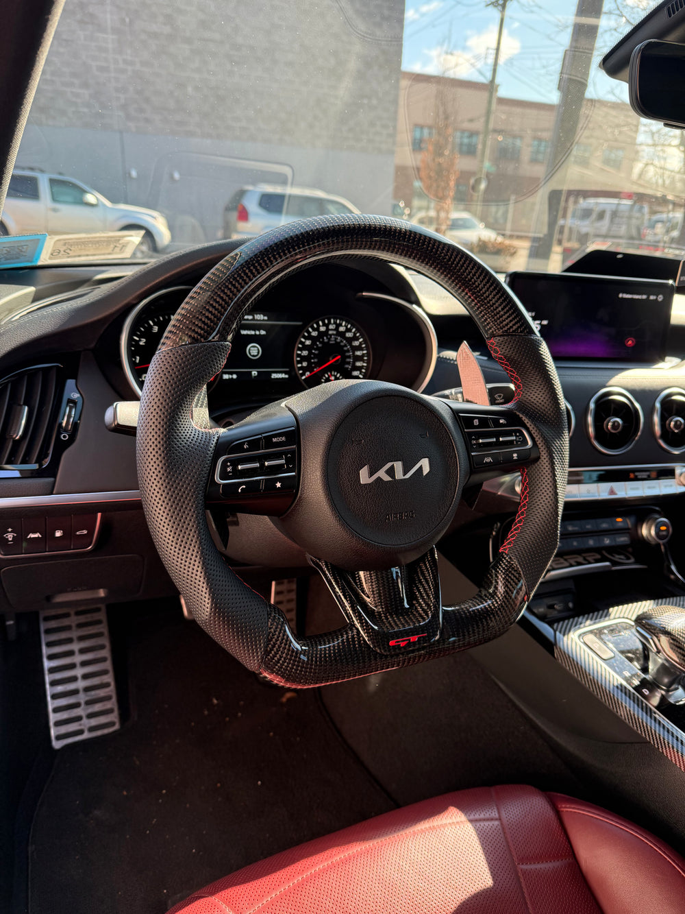 Custom steering wheel build