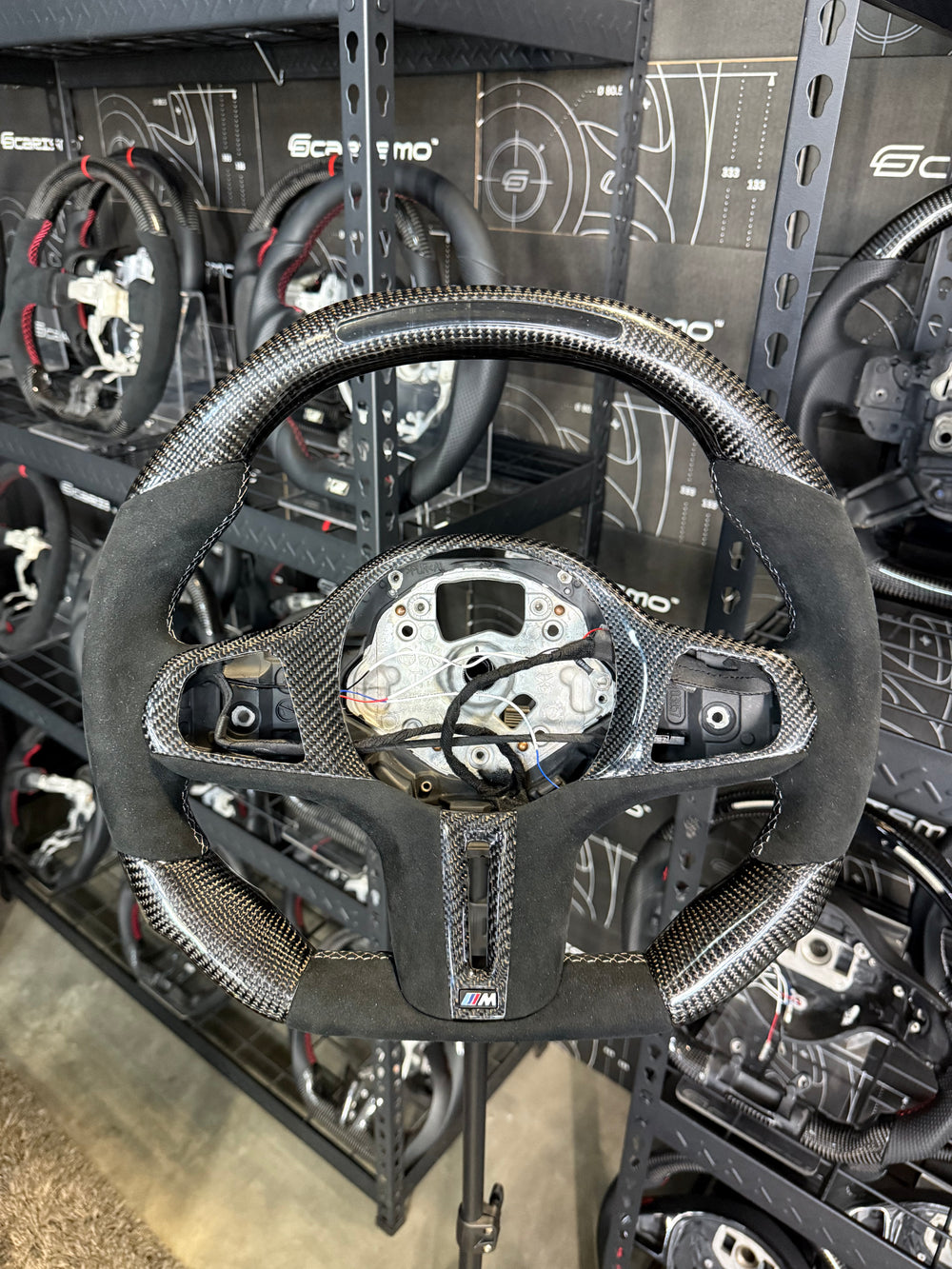Custom steering wheel build
