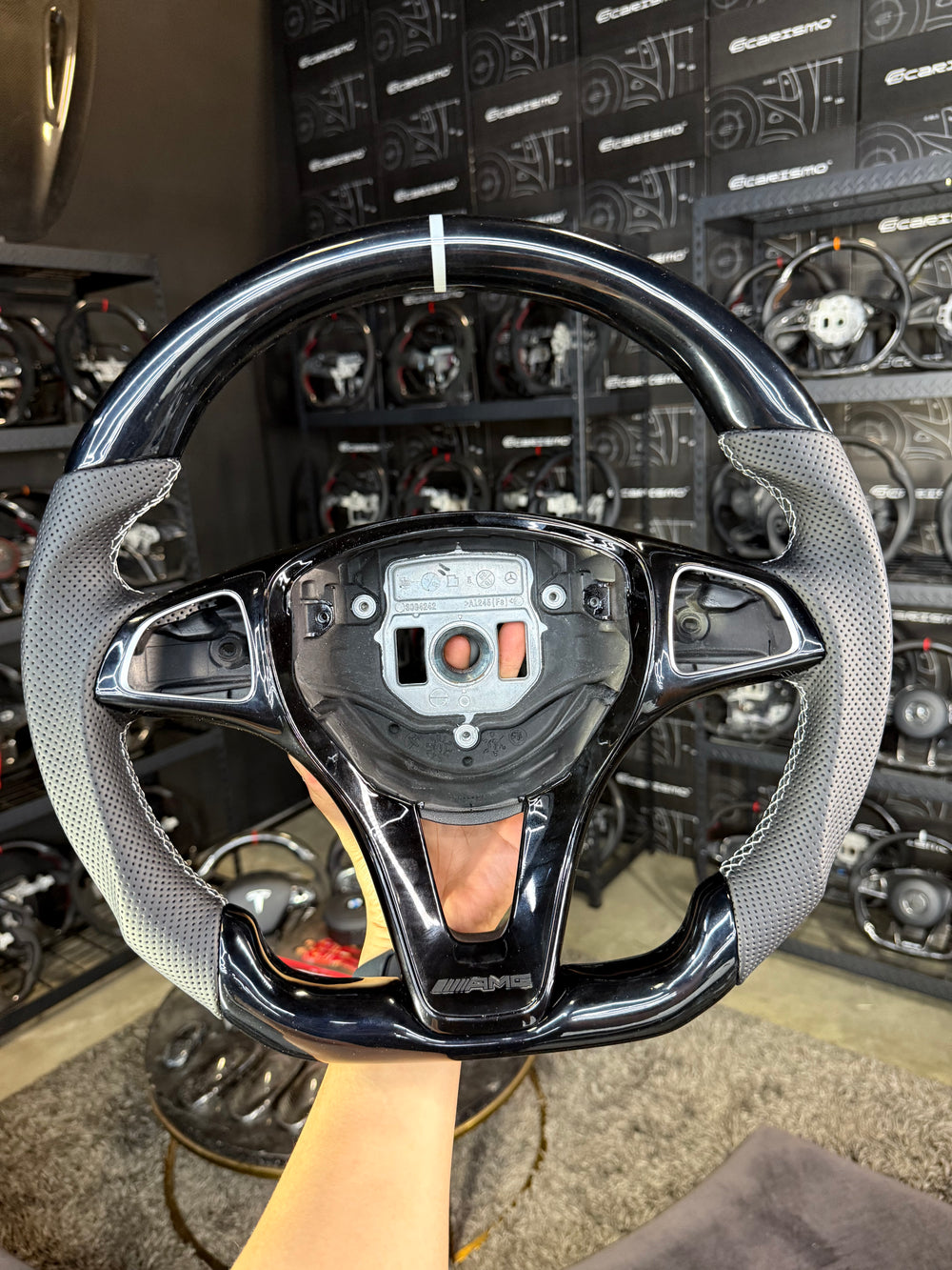Custom steering wheel build