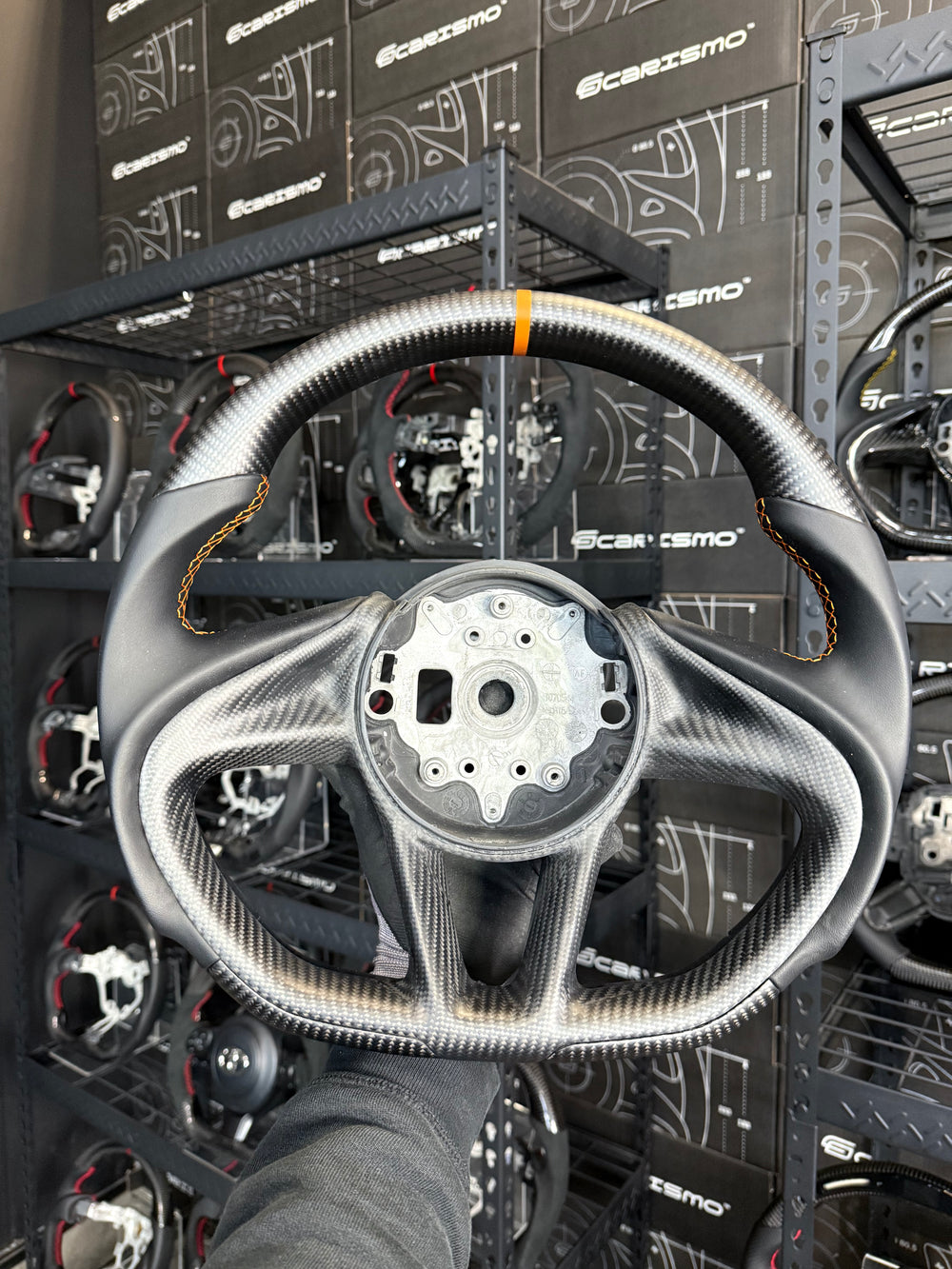 Custom steering wheel build