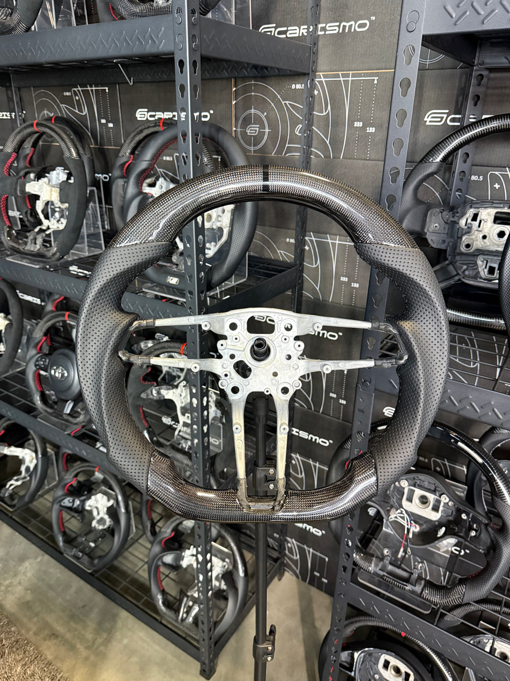 Custom steering wheel build