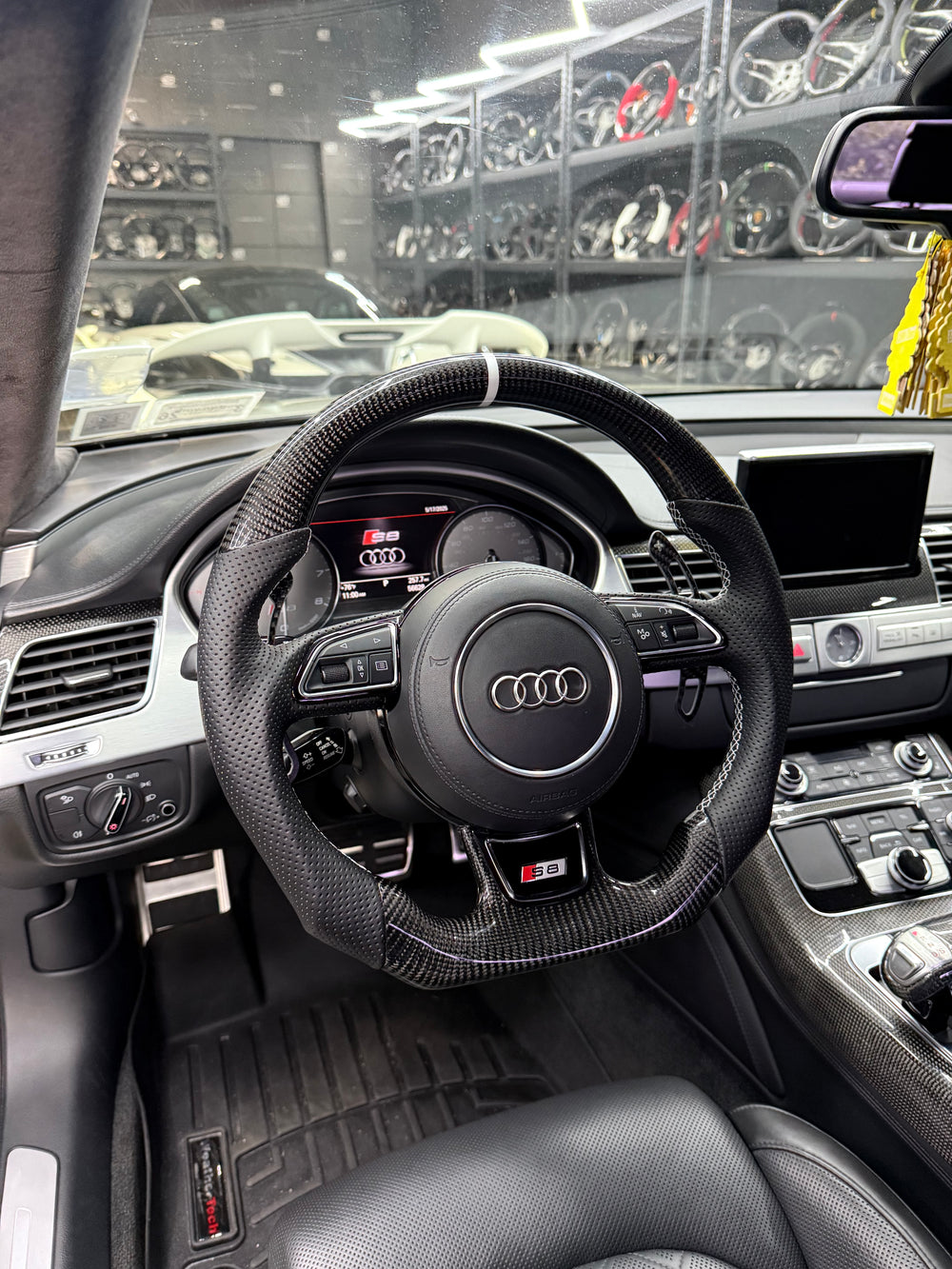 Custom steering wheel build