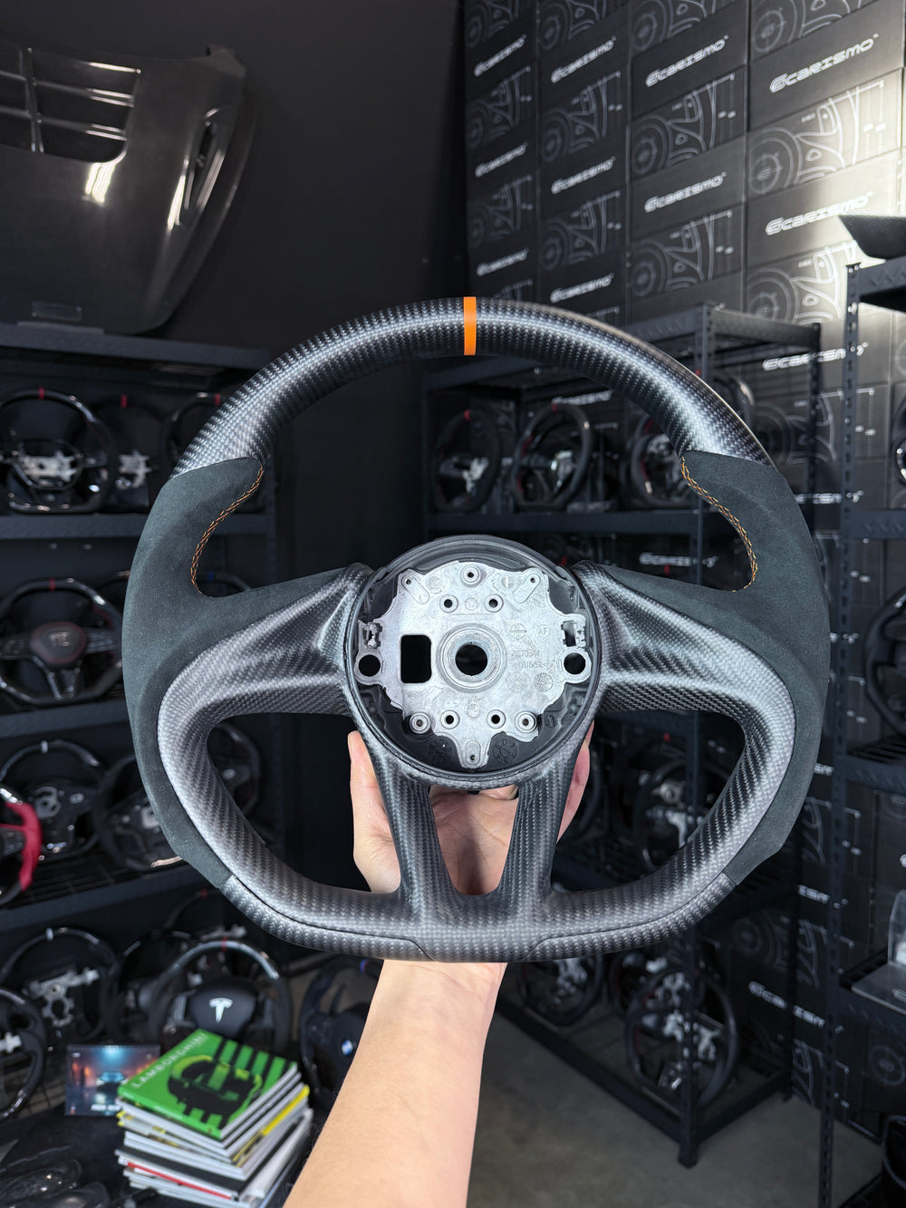 Custom steering wheel build