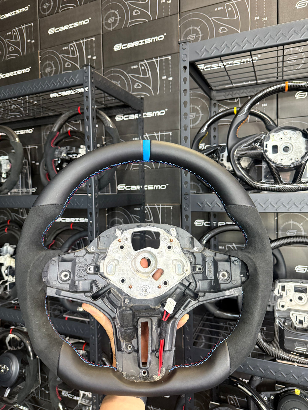 Custom steering wheel build
