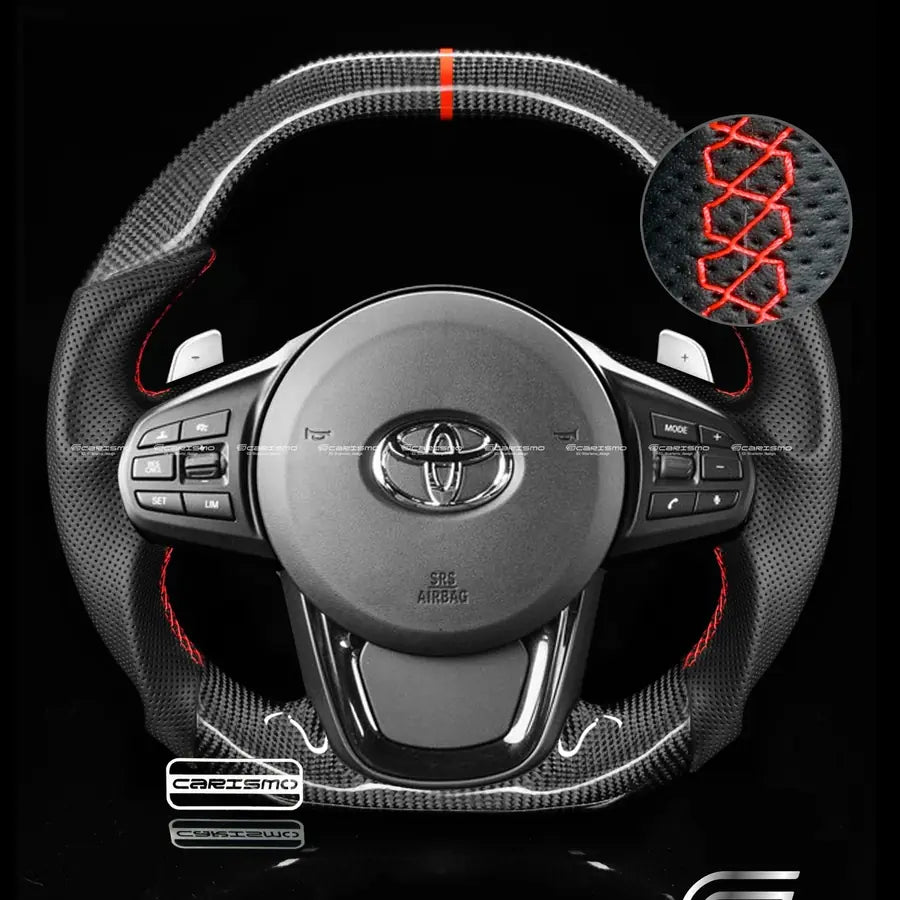 Perforated leather Carismo steering wheel