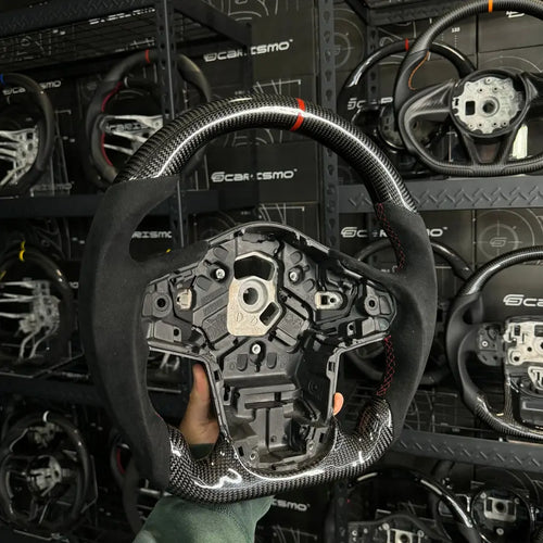 Alcantara and carbon mix