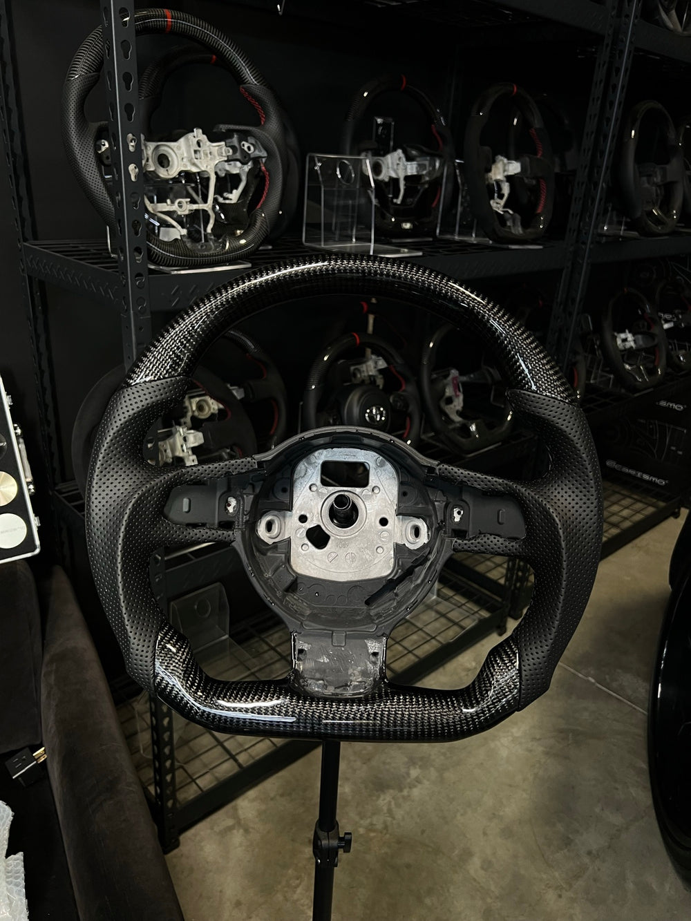 [Made to Order] Audi R8 (Gen 1) - Sport - Gloss Carbon - Perforated Leather - Black Stitching - No Stripe