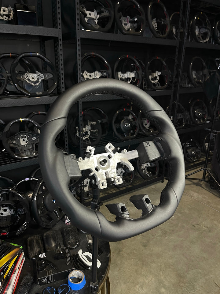 [Made to Order] Dodge Ram (Gen 4) - Sport - Full Leather - Smooth Leather - Black Stitching - No Stripe