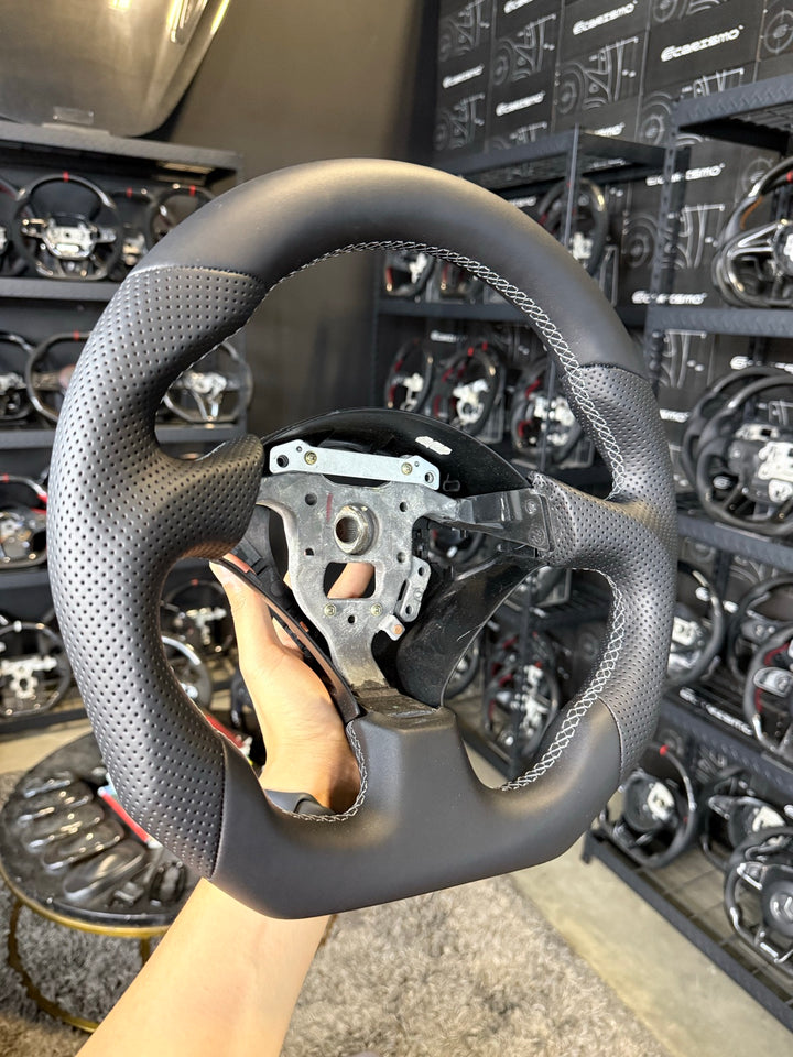 [Made to Order] Honda S2000 (AP1/AP2) - Sport - (Full Leather) Smooth Leather - Perforated Leather - Grey Stitching - No Stripe