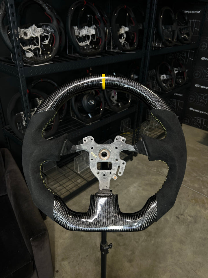 [Made to Order] Honda S2000 (AP1/AP2) - Sport - Gloss Carbon - Alcantara - Yellow Stitching - Yellow Stripe