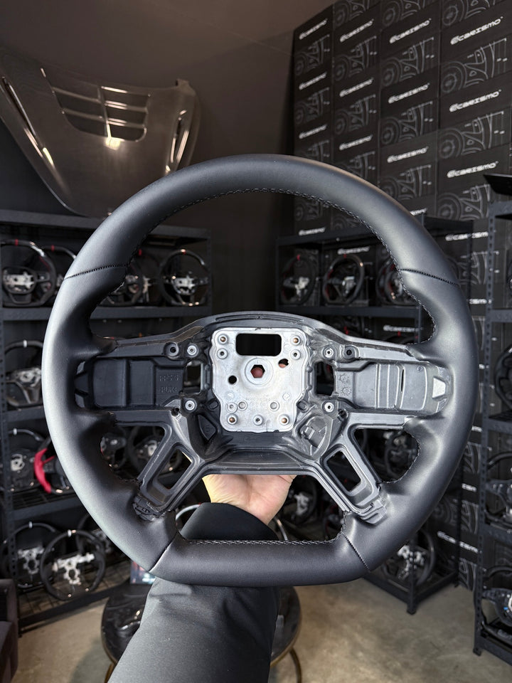 [Made to Order] Land Rover Defender (L663) - Sport - Full Leather - Smooth Leather - Black Stitching - No Stripe