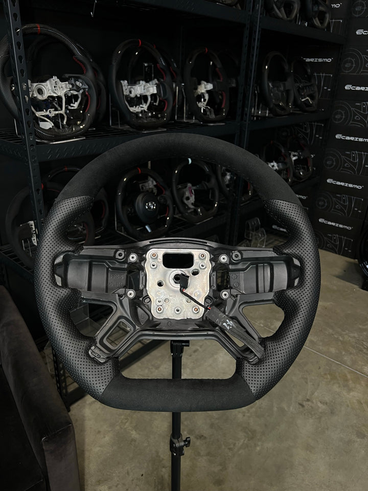 [Made to Order] Land Rover Defender (L663) - Sport - No Carbon (Alcantara) - Perforated Leather - Black Stitching - No Stripe