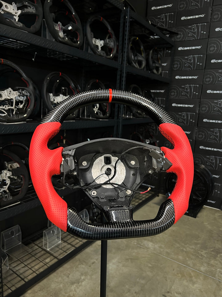 [Made to Order] Maserati GranTurismo (Gen 1) - Sport - Gloss Carbon - Red Perforated Leather - Black Stitching - Red Stripe