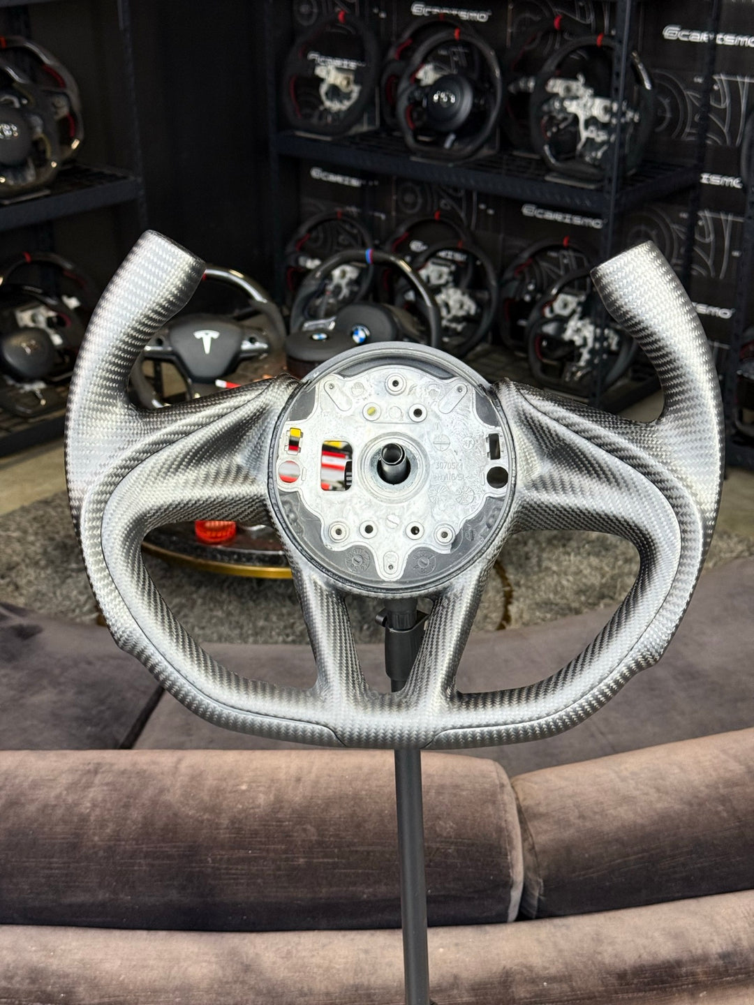 [Made to Order] McLaren Super Series - F1 Competition - Full Carbon (Matte Carbon) - No Leather - No Stitching - No Stripe