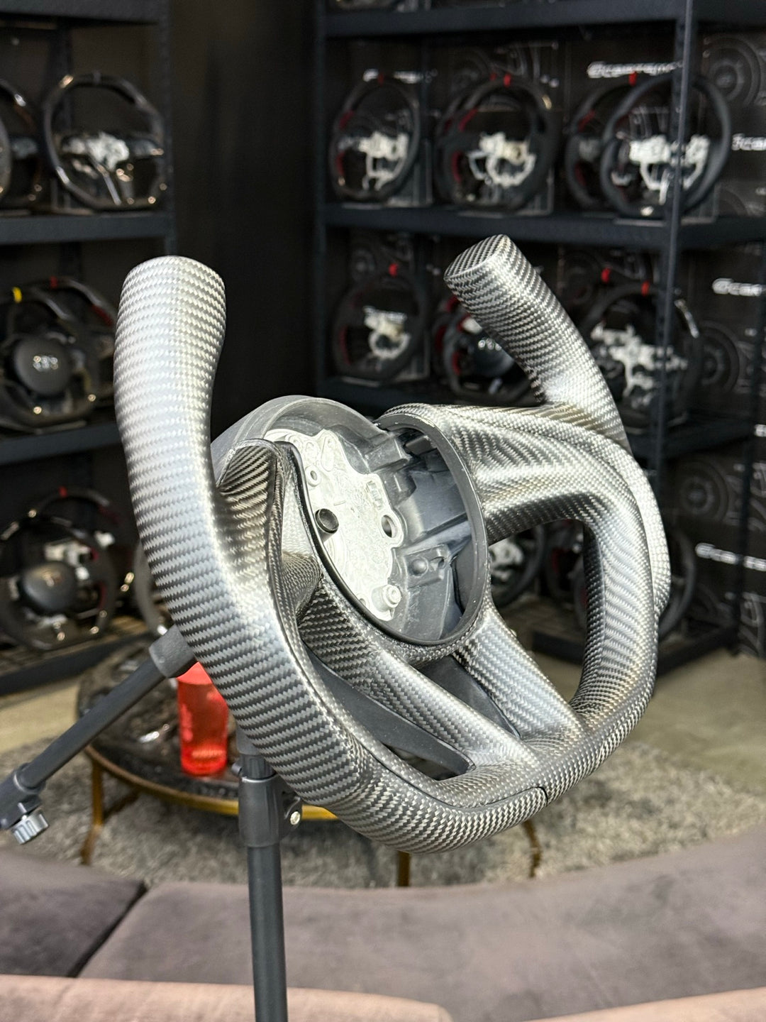[Made to Order] McLaren Super Series - F1 Competition - Full Carbon (Matte Carbon) - No Leather - No Stitching - No Stripe