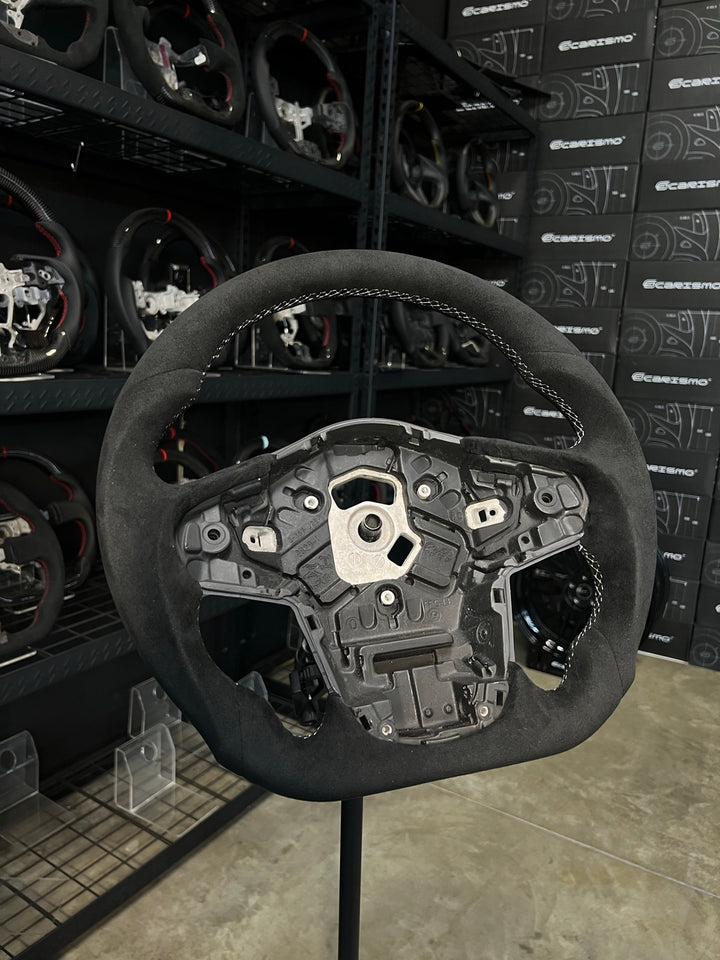 [Made to Order] Toyota Supra (MKV) - Sport - (Full Alcantara) Alcantara - Alcantara - White Stitching - No Stripe
