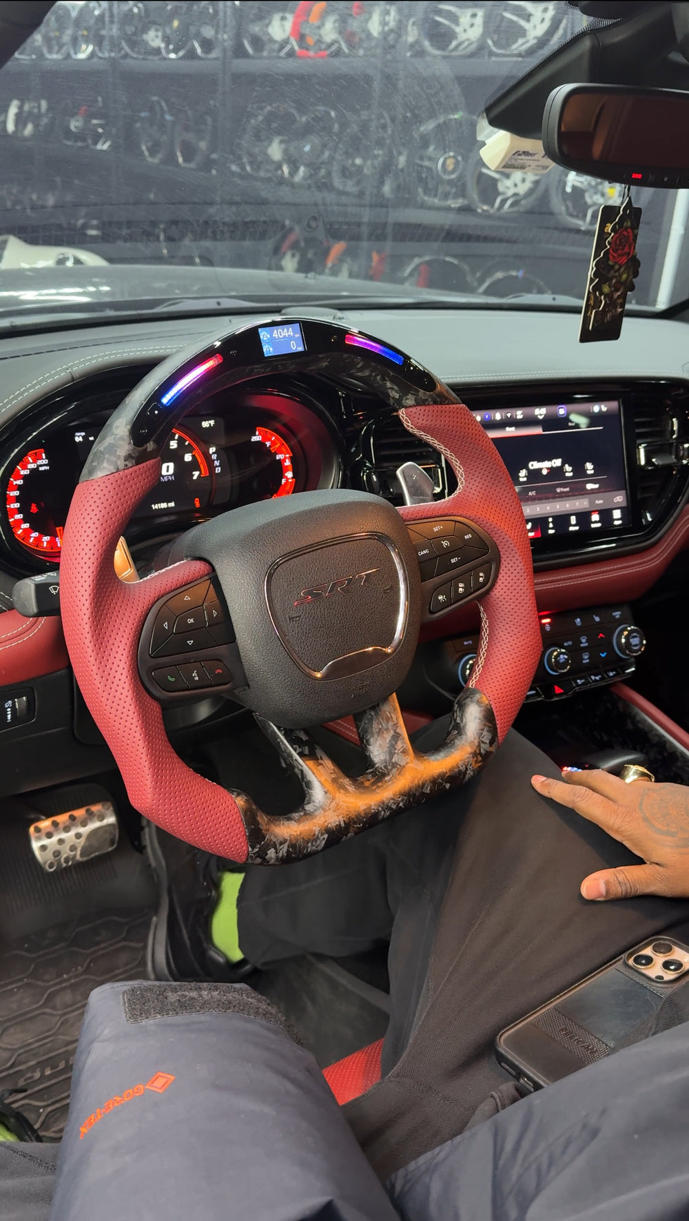 Custom steering wheel build