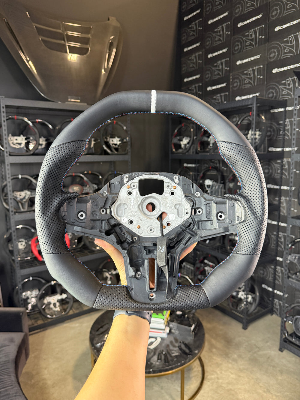 Custom steering wheel build