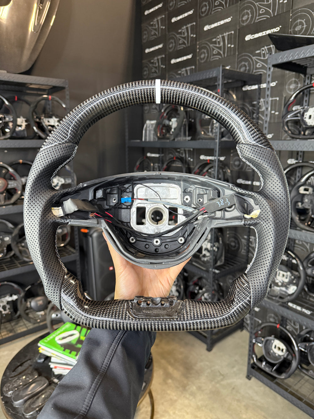 Custom steering wheel build