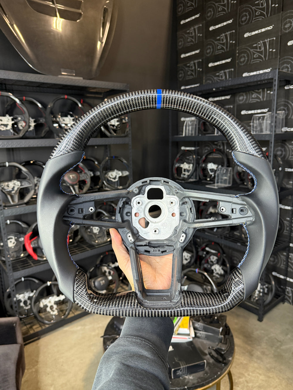 Custom steering wheel build