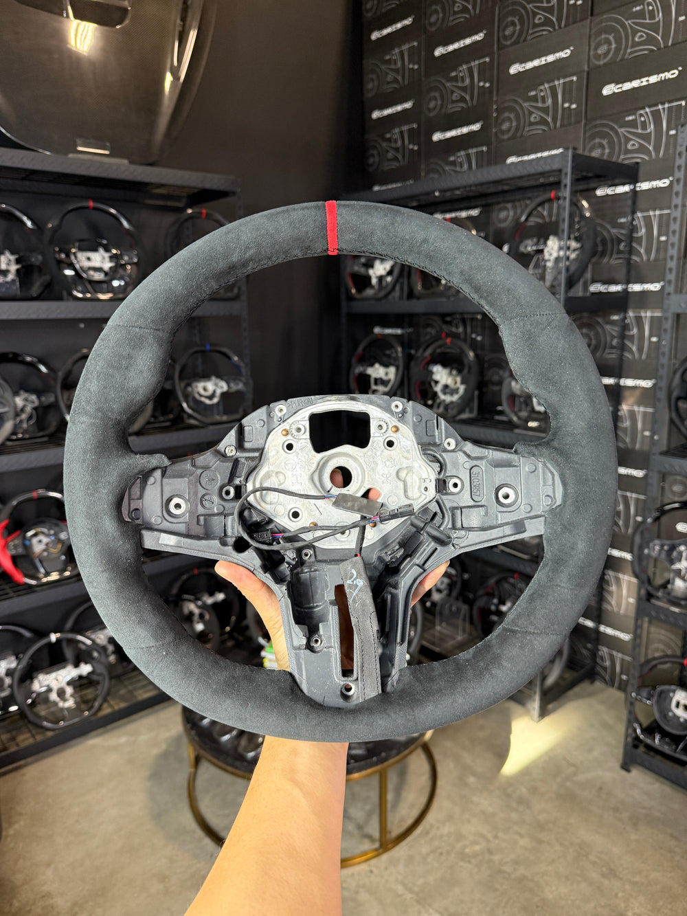 Custom steering wheel build