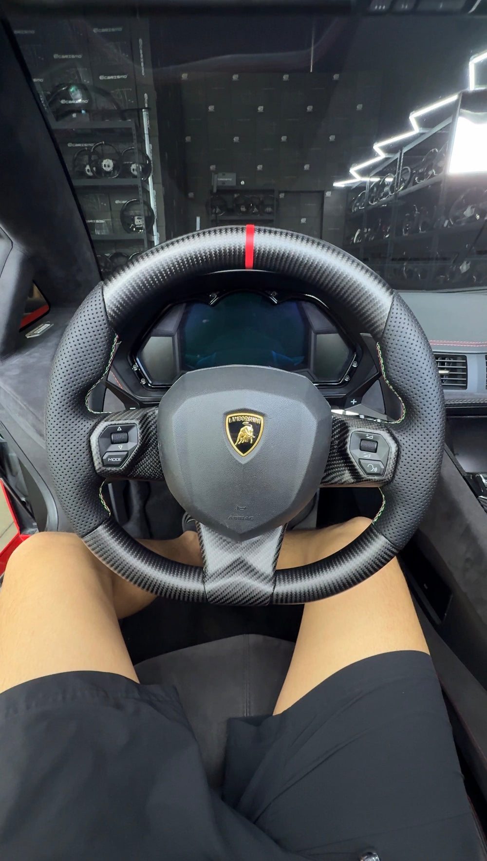 Custom steering wheel build