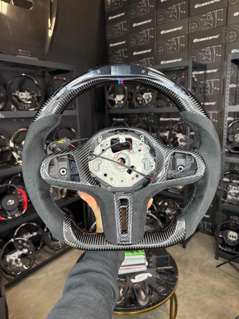 Custom steering wheel build