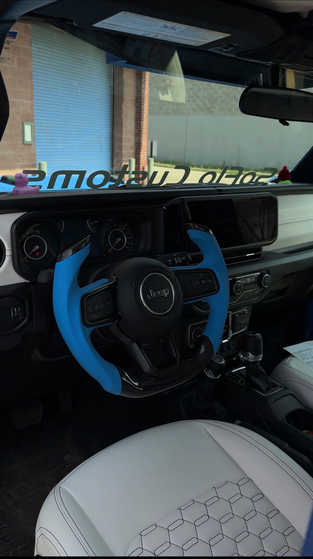 Custom steering wheel build