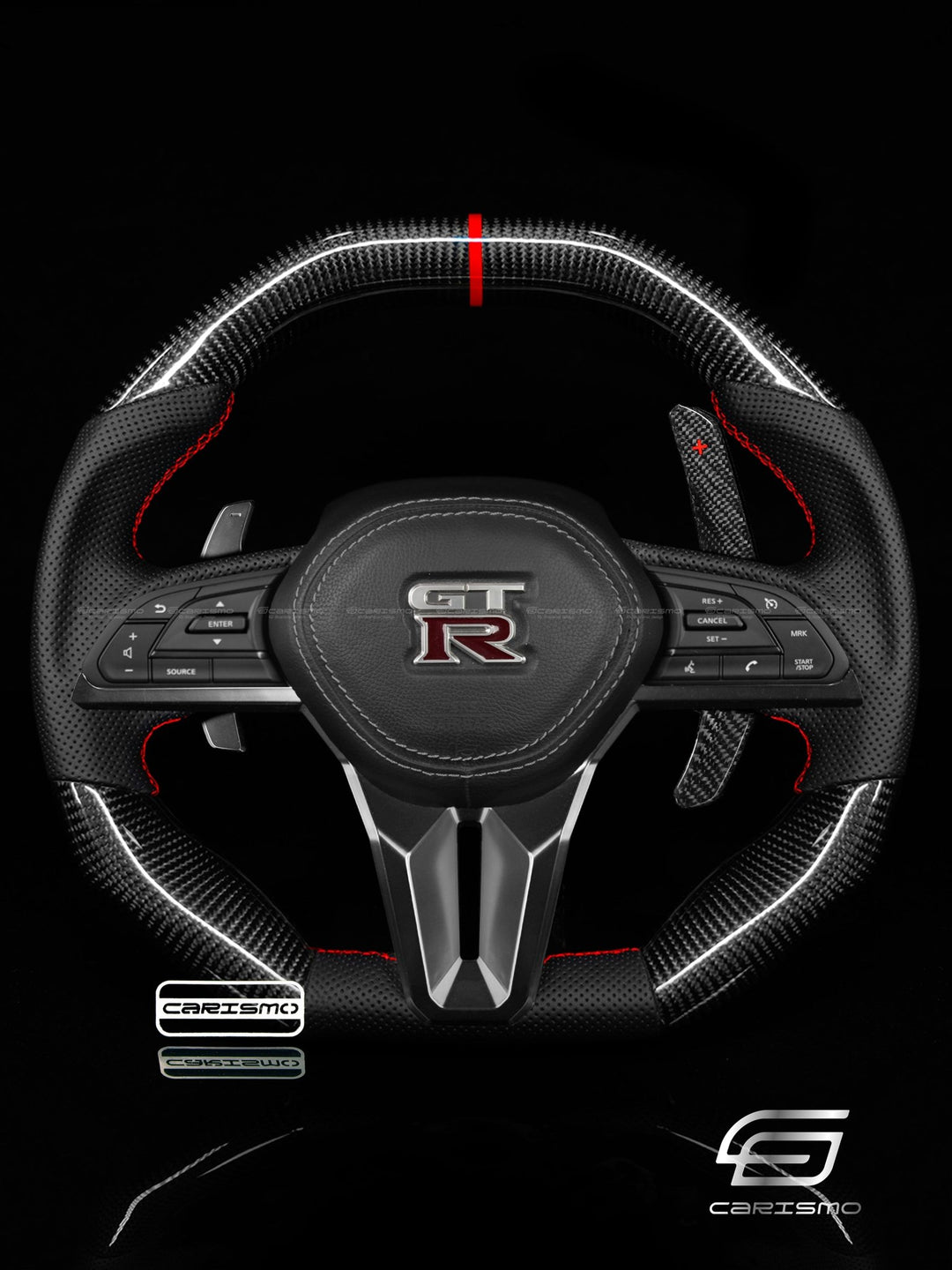 Shift Paddles for Nissan GT-R (R35 EBA) Magnetic Shift Pa... – Carismo