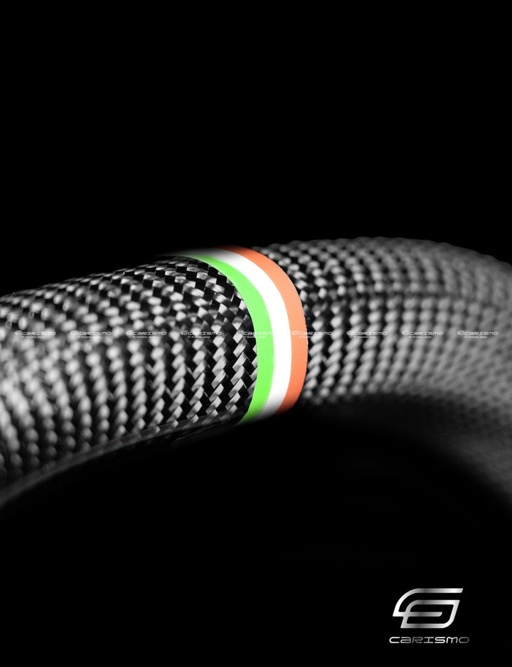 Carismo Steering Wheel For Lamborghini Aventador - Signature - Gloss Carbon - Alcantara - Carismo