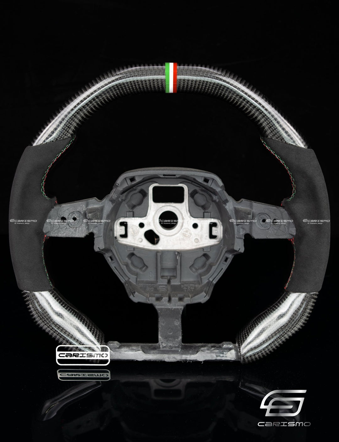 Carismo Steering Wheel For Lamborghini Huracan - Signature - Gloss Carbon - Alcantara - Carismo