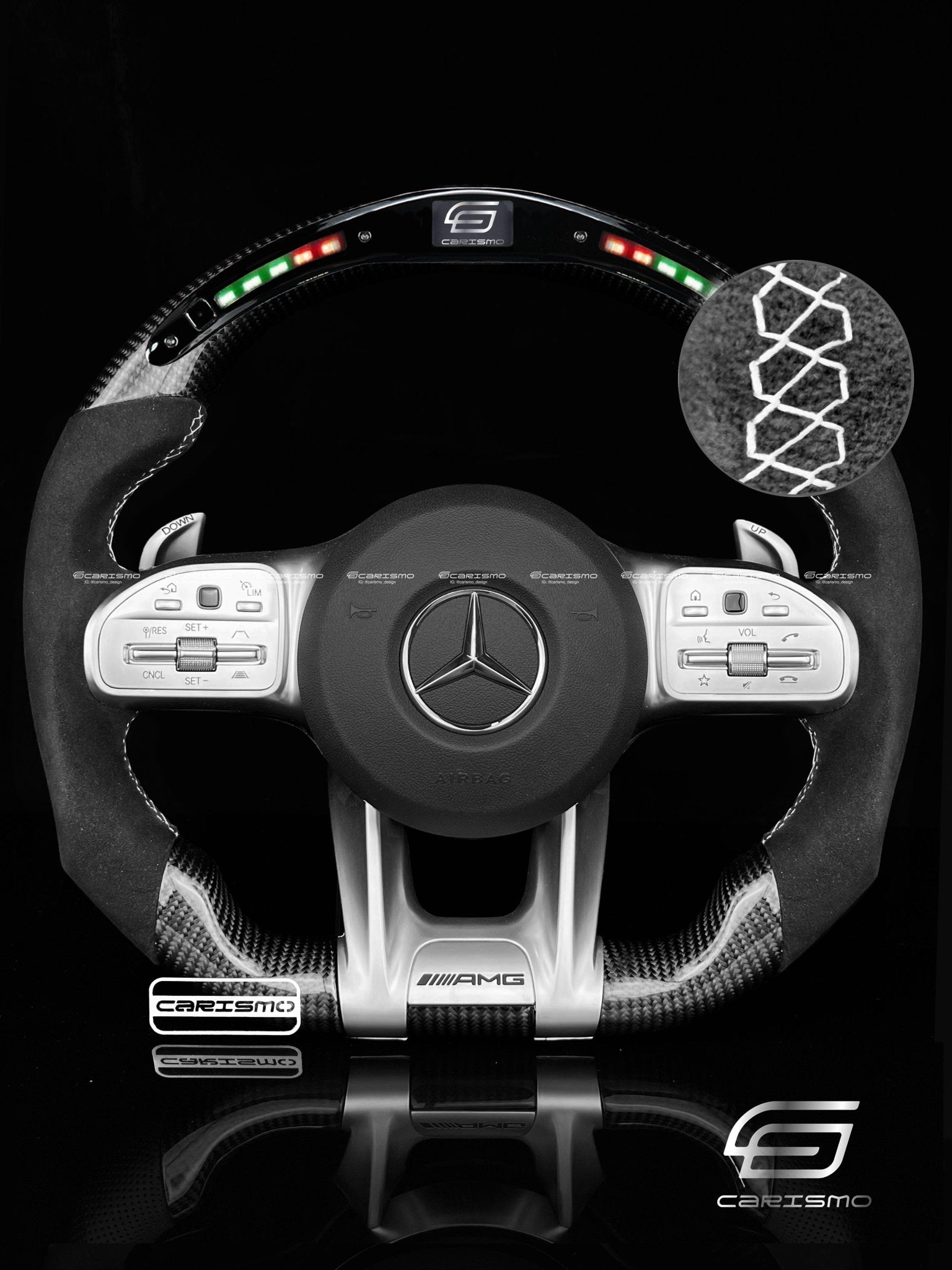 Mercedes-AMG (2020 AMG Performance Wheel) Steering Wheel – Carismo